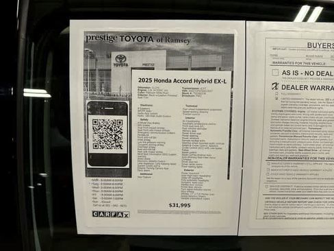 Used 2025 Honda Accord EX-L image 13