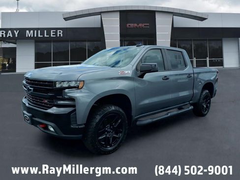 Certified 2021 Chevrolet Silverado 1500 LT Trail Boss AWD/4WD image 1