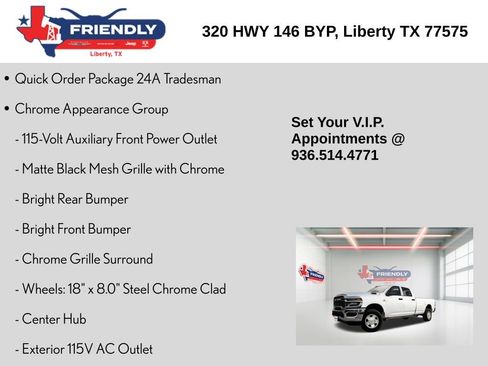 New 2026 RAM 2500 Tradesman w/ Chrome Appearance Group image 5