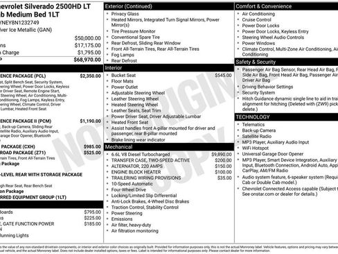 Used 2022 Chevrolet Silverado 2500 LT w/ Convenience Package AWD/4WD image 2