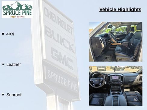 Used 2017 Chevrolet Silverado 1500 LTZ w/ Sport Package AWD/4WD image 8