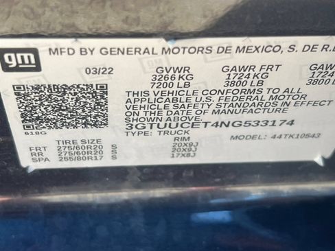 Used 2022 GMC Sierra 1500 Elevation AWD/4WD image 25