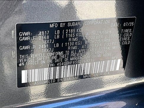 Certified 2025 Subaru Crosstrek 2.5i Sport w/ Crosstrek Mirror Package image 20