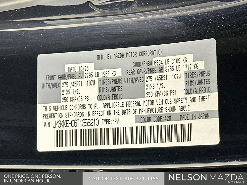 Certified 2026 MAZDA CX-90 3.3 Turbo S w/ Premium Plus AWD/4WD image 36