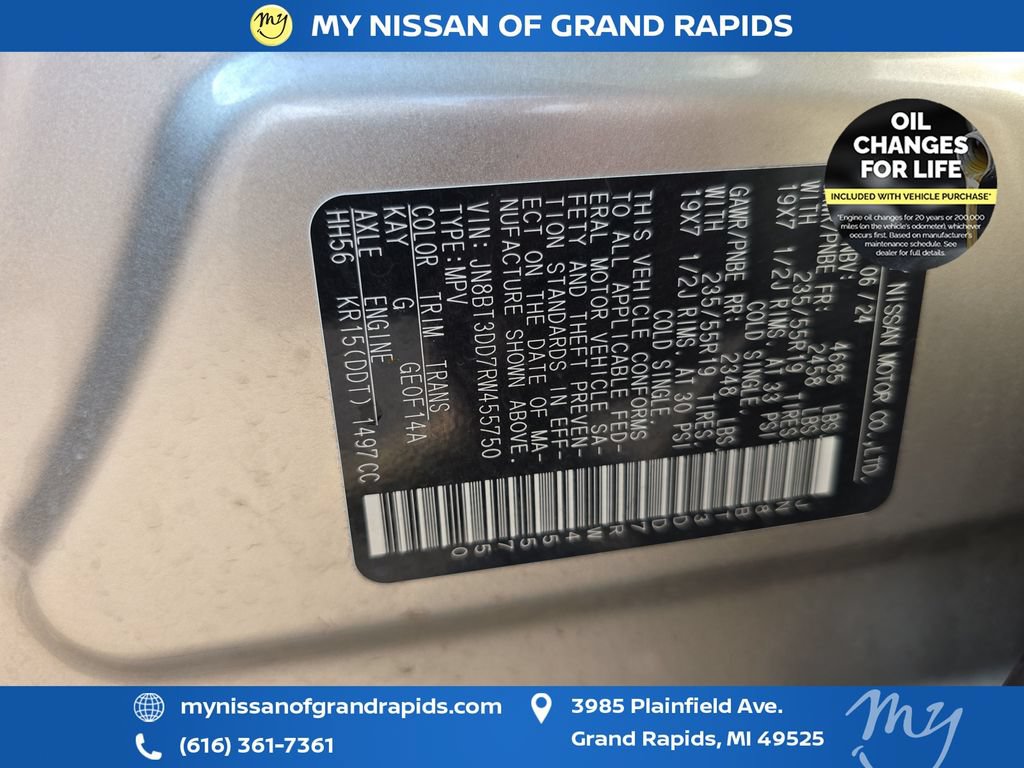 Used 2024 Nissan Rogue Platinum w/ Platinum Premium Package AWD/4WD image 39