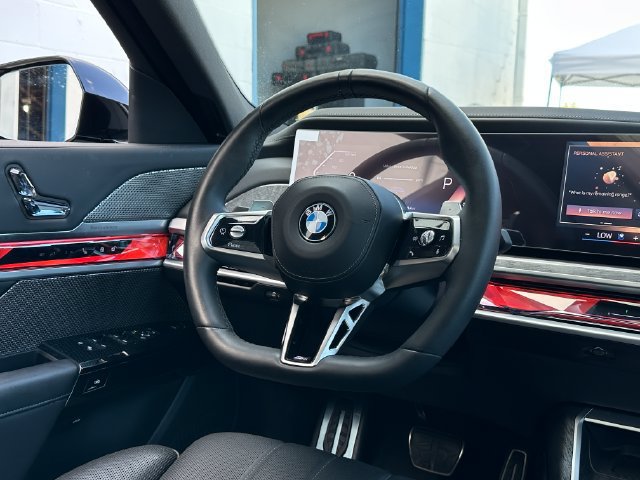 Used 2023 BMW 740i w/ Parking Assistance Package RWD image 24