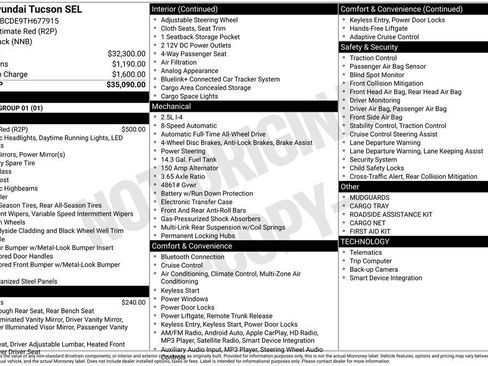 New 2026 Hyundai Tucson SEL AWD/4WD image 2