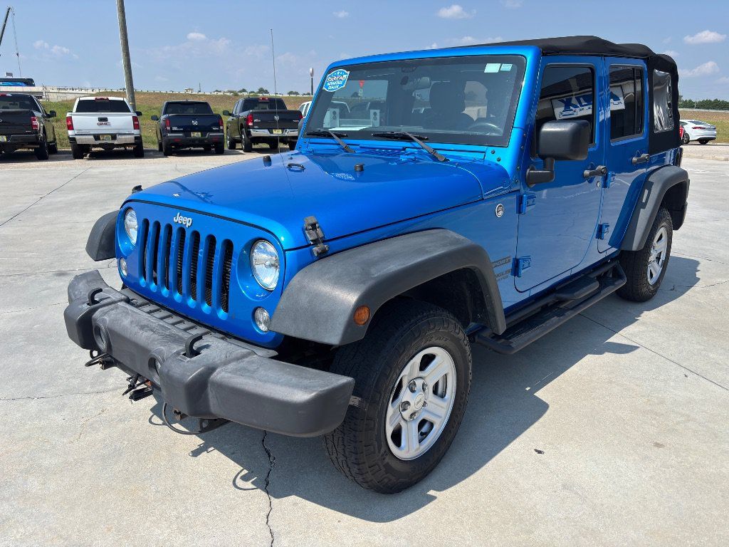 Used 2016 Jeep Wrangler Unlimited Sport w/ Connectivity Group AWD/4WD image 7