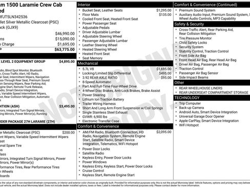 Used 2020 RAM 1500 Laramie image 14