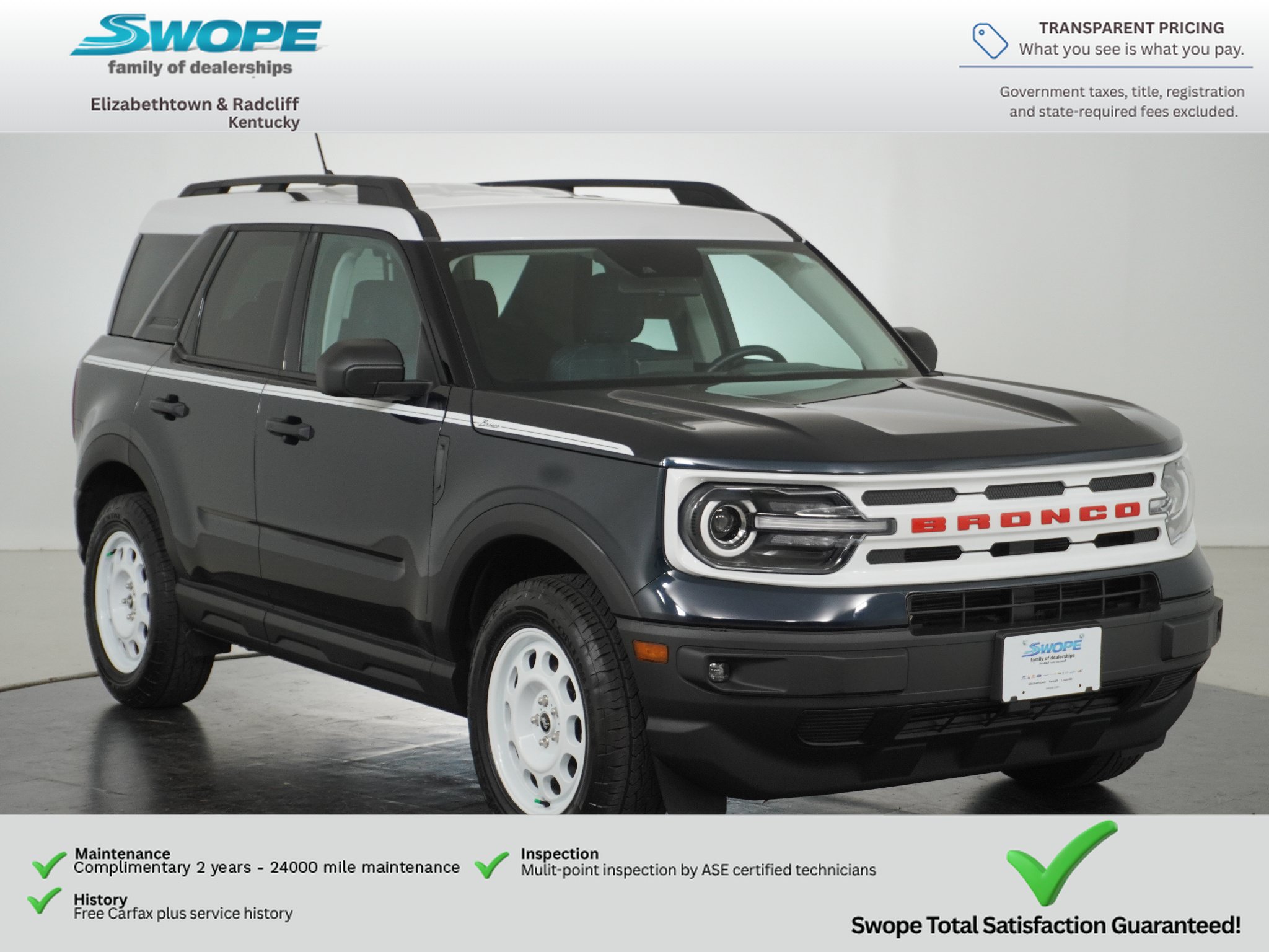 Used 2023 Ford Bronco Sport Heritage w/ Heritage Convenience Package AWD/4WD image 1