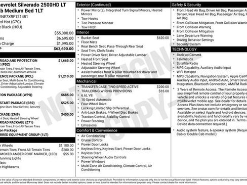 Used 2024 Chevrolet Silverado 2500 LT AWD/4WD image 30