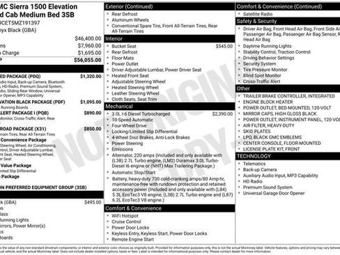 Used 2021 GMC Sierra 1500 Elevation w/ Preferred Package image 10