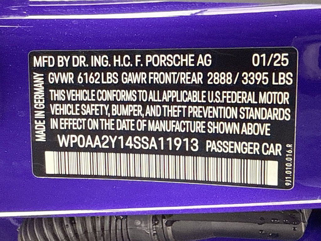 Certified 2025 Porsche Taycan RWD image 12