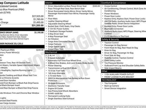 Used 2021 Jeep Compass Latitude w/ Convenience Group image 7