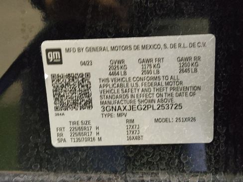 Used 2023 Chevrolet Equinox LT w/ Driver Convenience Package FWD image 33