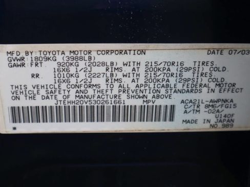 Used 2003 Toyota RAV4 4WD image 36