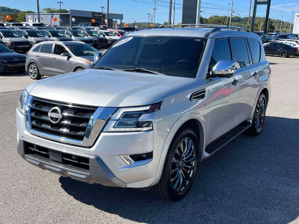 Used 2021 Nissan Armada Platinum w/ Captain's Chairs Package AWD/4WD image 35