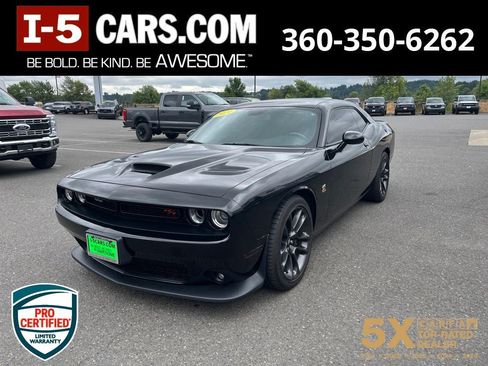 Used 2021 Dodge Challenger R/T Scat Pack RWD image 1