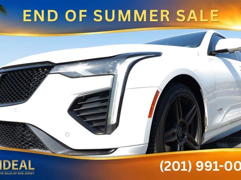 Used 2021 Cadillac CT4 V w/ Technology Package AWD/4WD image 4