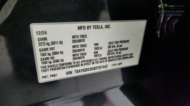 Used 2025 Tesla Model Y Long Range RWD image 77