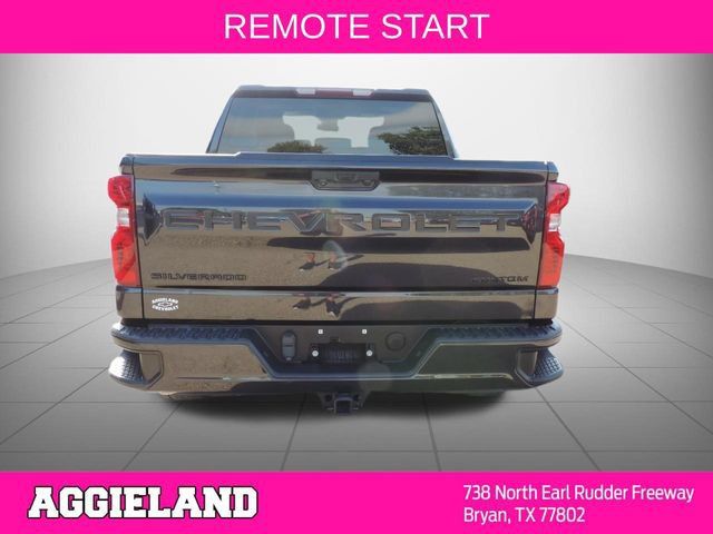 Used 2023 Chevrolet Silverado 1500 Custom w/ LPO, Dark Essentials Package RWD image 5