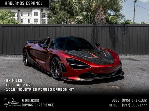 Used 2020 McLaren 720S Spider RWD image 1