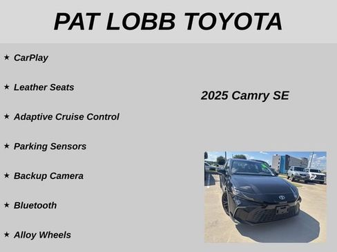 Used 2025 Toyota Camry SE w/ Convenience Package FWD image 17