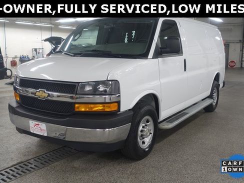 Used 2024 Chevrolet Express 2500 Work Van 3D Cargo Van w/ Driver Convenience Package image 3