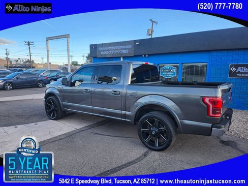 Used 2016 Ford F150 Lariat w/ Equipment Group 501A Mid image 4