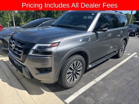 Certified 2023 Nissan Armada SL w/ Midnight Edition Package RWD image 3