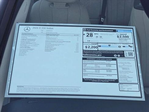 New 2026 Mercedes-Benz E 350 Sedan image 18