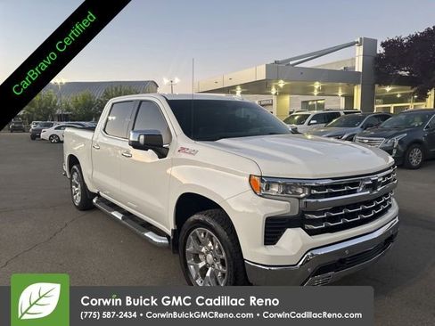 Certified 2022 Chevrolet Silverado 1500 LTZ w/ LTZ Premium Package AWD/4WD image 3