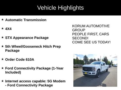 New 2026 Ford F350 XL w/ STX Appearance Package image 4