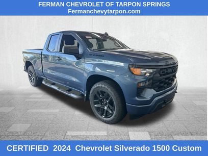 Used 2024 Chevrolet Silverado 1500 Custom w/ Turbomax Blackout Package