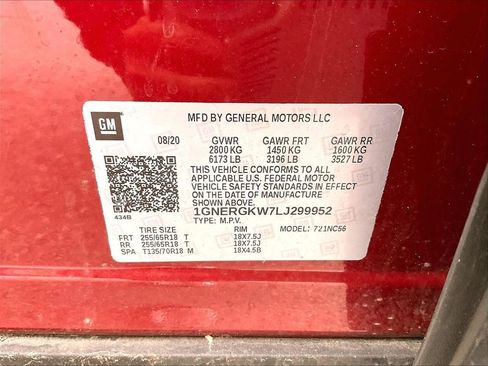 Used 2020 Chevrolet Traverse LT FWD image 33