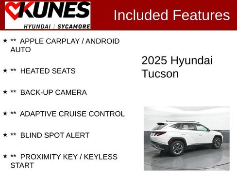 Used 2025 Hyundai Tucson SEL AWD/4WD image 2