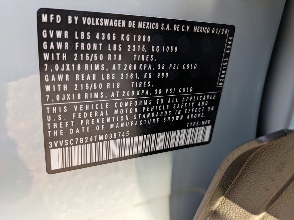 New 2026 Volkswagen Taos SE FWD image 33