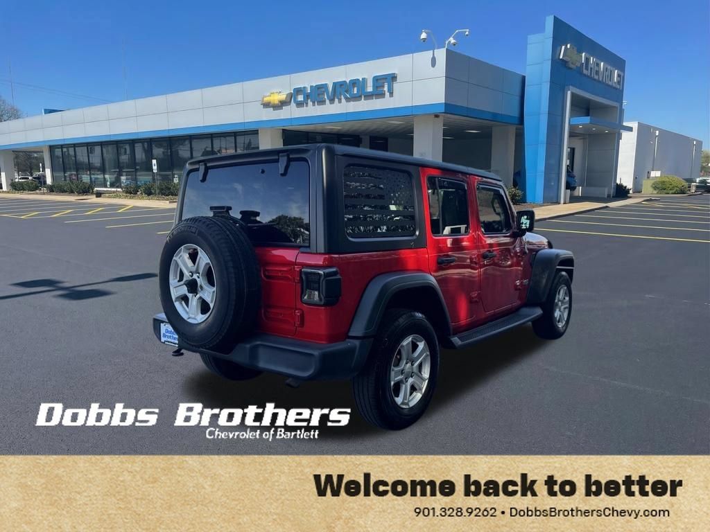 Used 2021 Jeep Wrangler Unlimited Sport AWD/4WD image 8