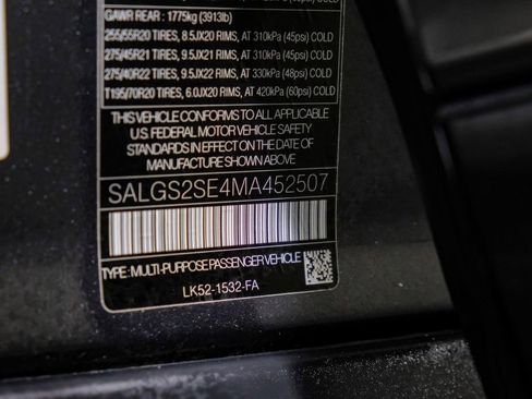 Used 2021 Land Rover Range Rover P525 Westminster Edition image 56