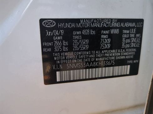 Used 2019 Hyundai Santa Fe Limited image 36