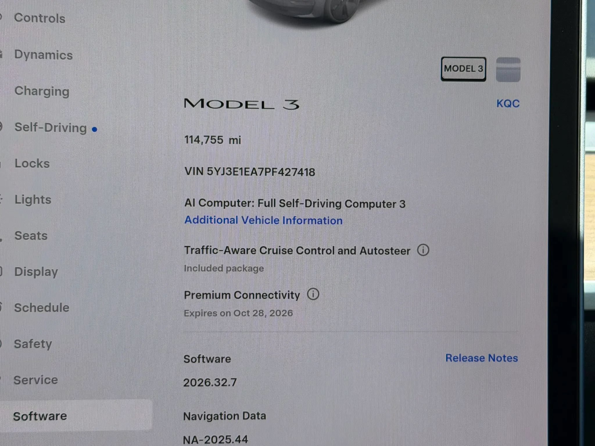 Used 2023 Tesla Model 3 Standard Range RWD image 3