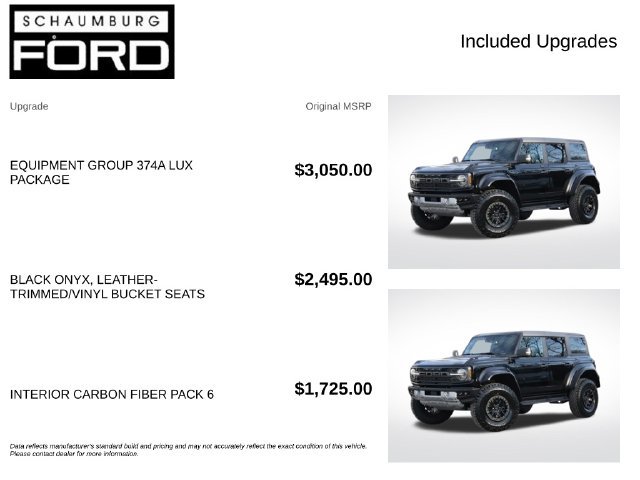 Used 2023 Ford Bronco Raptor AWD/4WD image 4
