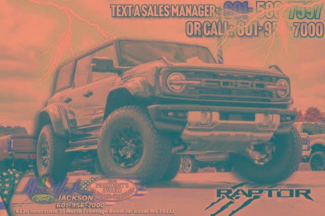 New 2026 Ford Bronco Raptor w/ Interior Carbon Fiber Pack AWD/4WD image 28