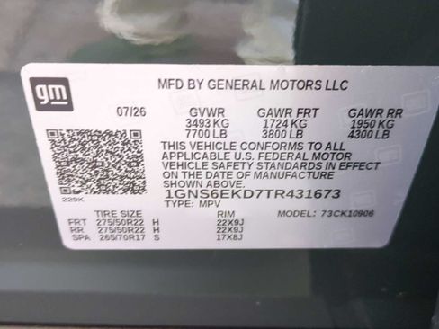 New 2026 Chevrolet Suburban RST w/ Comfort Package AWD/4WD image 31