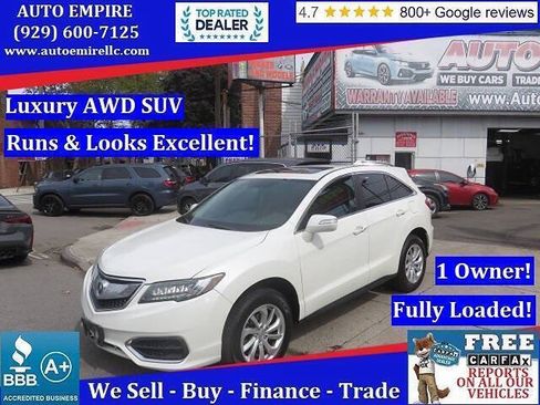 Used 2017 Acura RDX w/ Technology Package AWD/4WD image 1