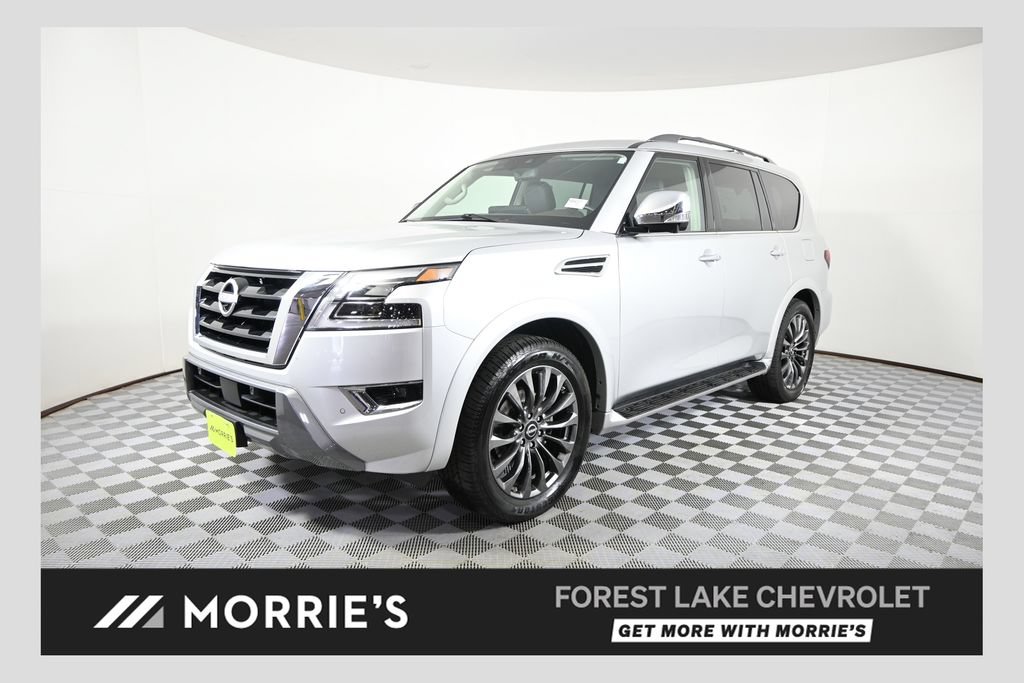 Used 2024 Nissan Armada Platinum w/ Captain's Chairs Package AWD/4WD image 1