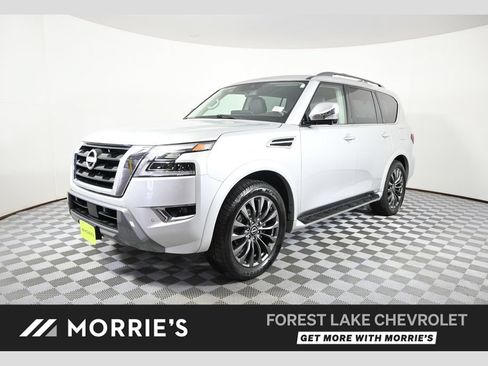 Used 2024 Nissan Armada Platinum w/ Captain's Chairs Package AWD/4WD image 1