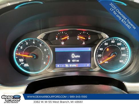 Used 2020 Chevrolet Traverse LT w/ LPO, Floor Liner Package image 15