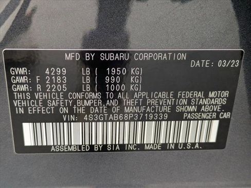 Used 2023 Subaru Impreza 2.0i image 24