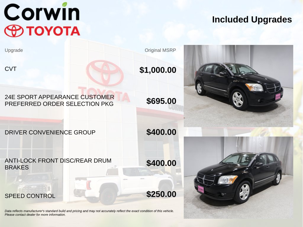Used 2007 Dodge Caliber SXT FWD image 4